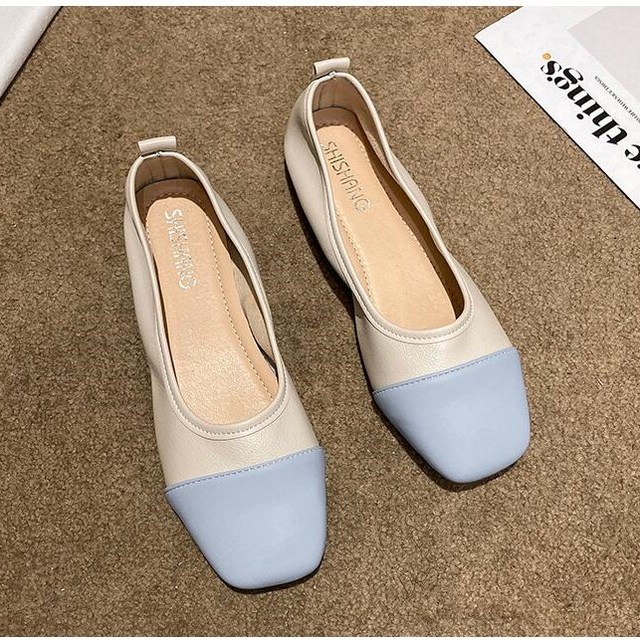 Sandra JRR New Promotion Patchwork Loafers Flat Heel Shoes Ballet Flats Women Casual Holiday Walking Shoes