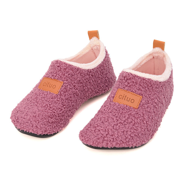 Winter Kids Girls Boys Warm Walkers Infant Baby Winter Women Shoes Soft Cute Mom Baby Indoor Slippers Children Floor Shoes