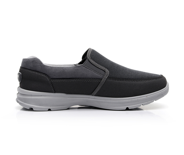 Casual and breathable canvas driving shoes, casual shoes for the elderly, walking, flat, soft and comfortable