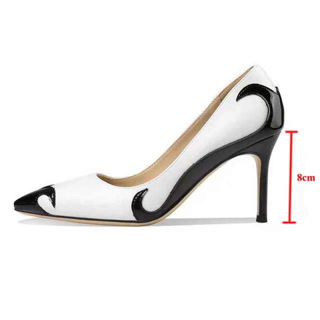 Rimocy Women's Pumps 2022 Spring Autumn Fashion Mix Color High Heels Pumps Women Sexy Pointed Toe Stiletto Heeled Party Shoes