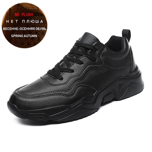 Winter Men Sneakers Warm Plush Casual Shoes Fashion Mens Trainers Lightweight Walking Sneakers Tenis Masculino Chaussure Homme