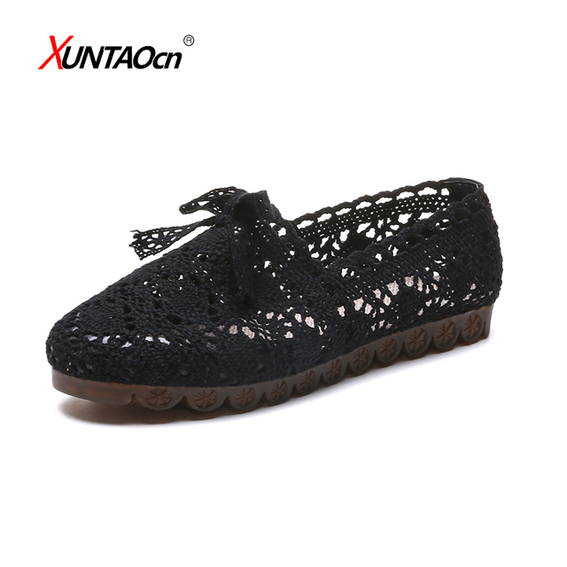 New women shoes fisherman shoes woman mesh breathable flat soft bottom women peas shoes female shoes flat shoes