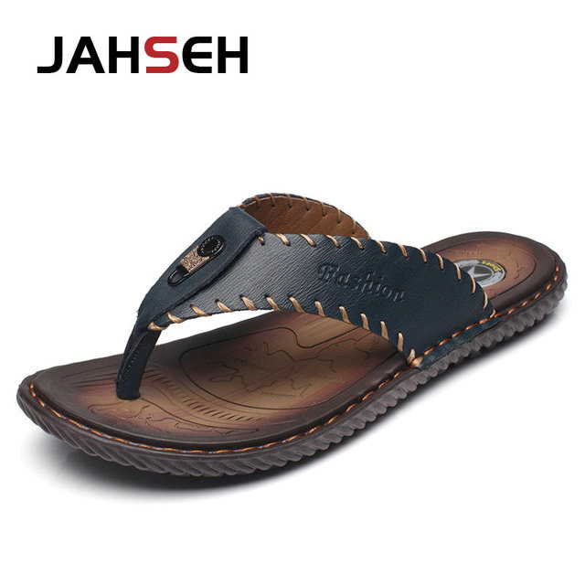 New Arrival Summer Men Flip Flops High Quality Beach Sandals Male Slippers Non-slip Zapatos Hombre Indoor Casual Shoes Men