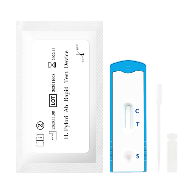 Stomach Helicobacter pylori Blood Antibody Test Strips Stomach Disease Bad Breath HP Test No Breath Exhalation Card