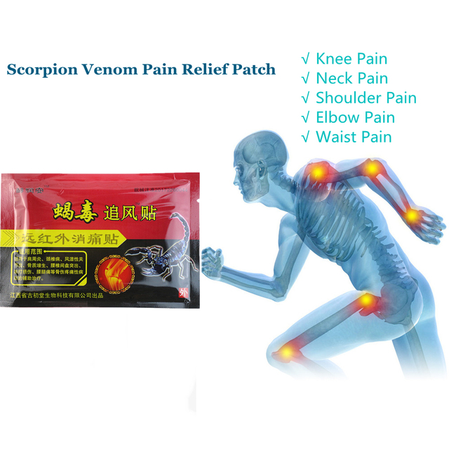 8/16pcs Neck Pain Relief Patch Scorpion Venom Extract Chinese Medical Plaster Arthritis Relieve Health Care Sticker