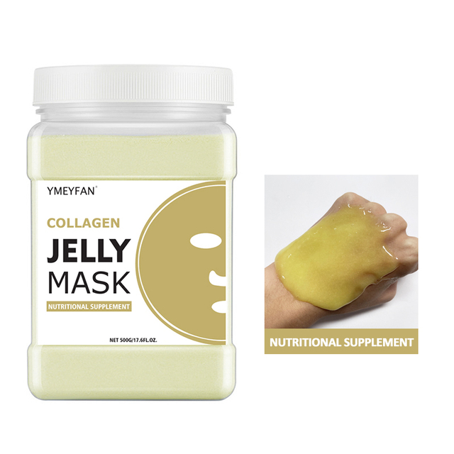 Hydro Jelly Mask Powder 500g Hydrogel Mask Vampire Face Skin Care Facial Mask Whitening VC Gold Rose Moisturizing Collagen Mask