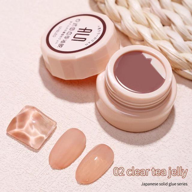 54 Colors Solid Cream Gel Nail Polish Long Lasting No Fade Semi Permanent Varnish Mix Nail Gel