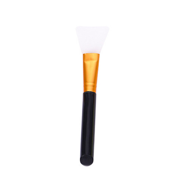 Foldable Silicone Face Mask Brush DIY Reusable Facial Mud Mixing Cosmetic Body Butter Tools Applicator Stick for Home Salon