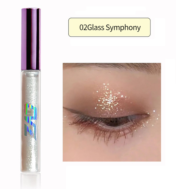 New Eyeshadow Glitter Waterproof Eyes Make Up Full Professional Pigment Liquid Shadow Beauty Makeup Cosmetics