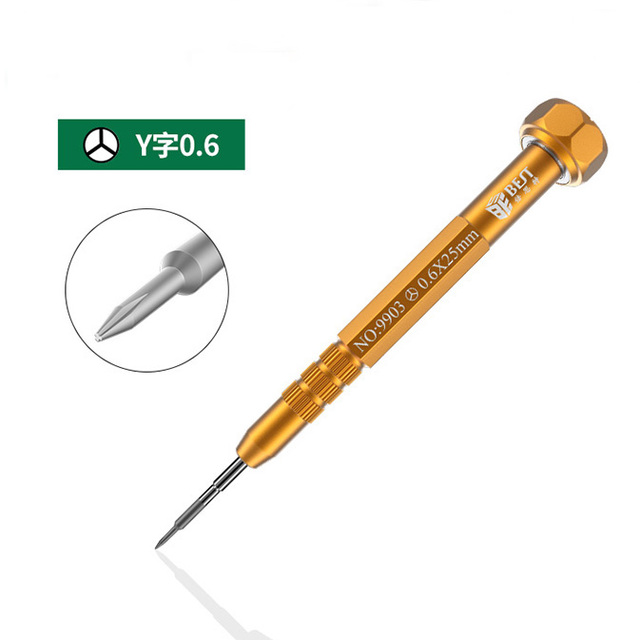 Precision Screwdriver P2 0.8 Pentalobe Y 0.6 Tri-wing 1.5 Phillips 2.5 Cross Head for iPhone Samsung Xiaomi Huwei Repair Tool