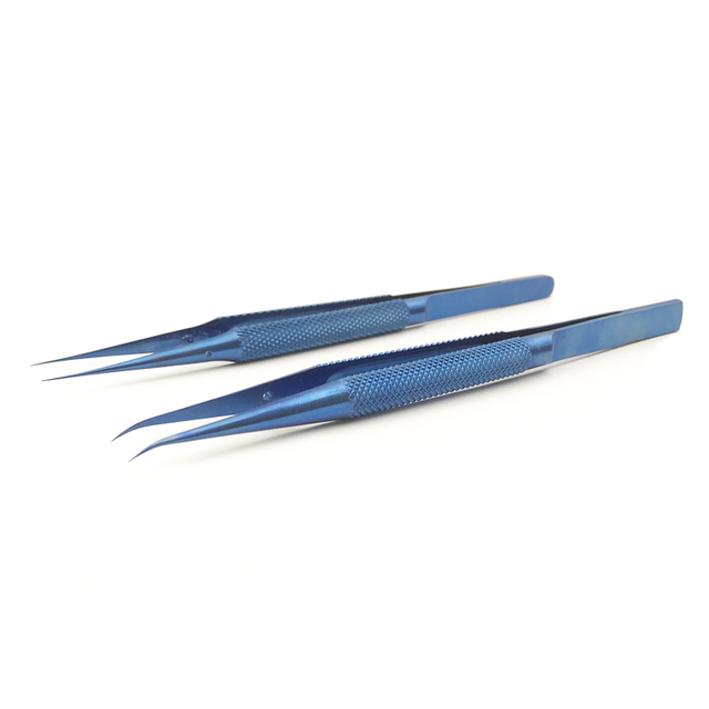 Professional Maintenance Tool Tweezers 0.15mm Edge Precision Imprint Tweezers Titanium Alloy Board Flying Line FDDSYB