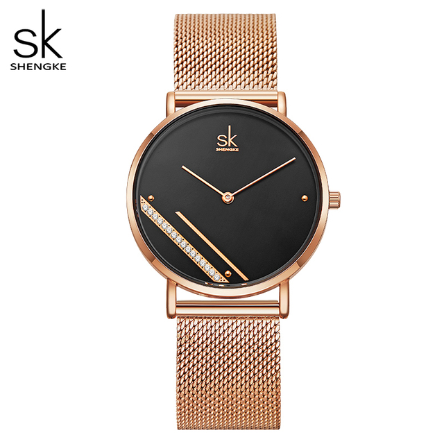 Luxury Women Watches Quartz Watch Female Thin Steel Simple Business Wristwatch Ladies Diamond Dress Watch Women Relogio Feminino