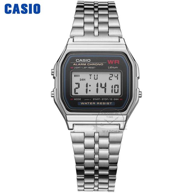 Casio Watch Gold Watch Men Top Brand Luxury LED Digital Waterproof Quartz Watch Men Sports Military Wrist Watch relogio masculino reloj hombre erkek kol saati montre homme zegarek meski часы мужские A168WG-9