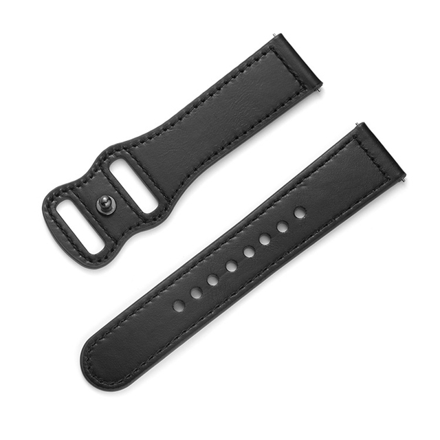 Sexingshow Men Watch Strap Shiny Skin Design Cowhide Watch Strap Genuine Leather Watchband 22mm Bracelet for Men Wrist Band