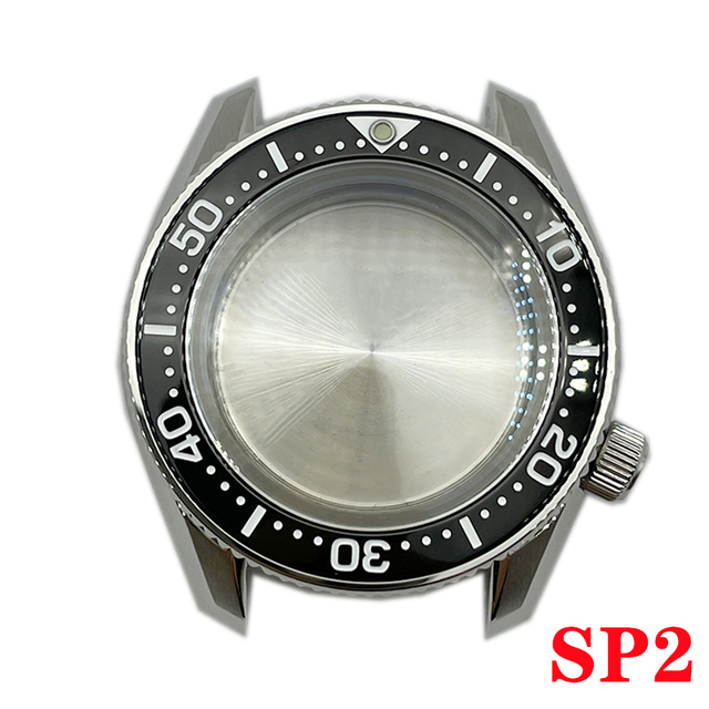 Watch modified parts solid 42mm sterile stainless steel SPB185/187 style watch case and bracelet suitable for NH35/36 movement