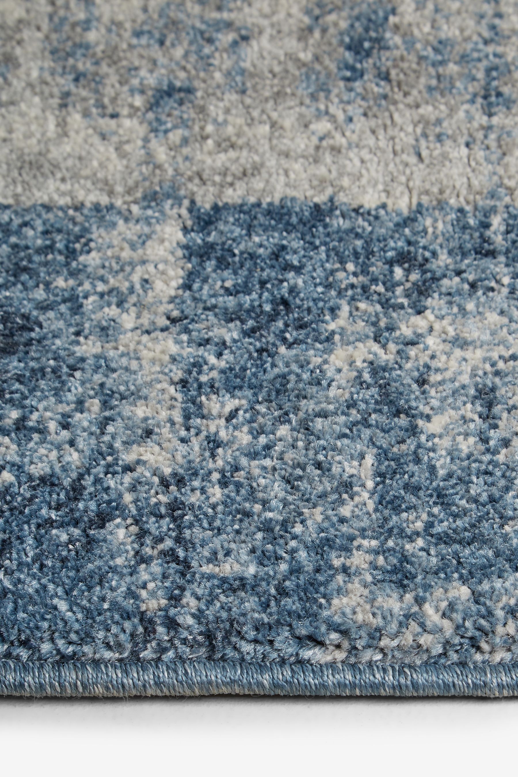 Textured Border Rug