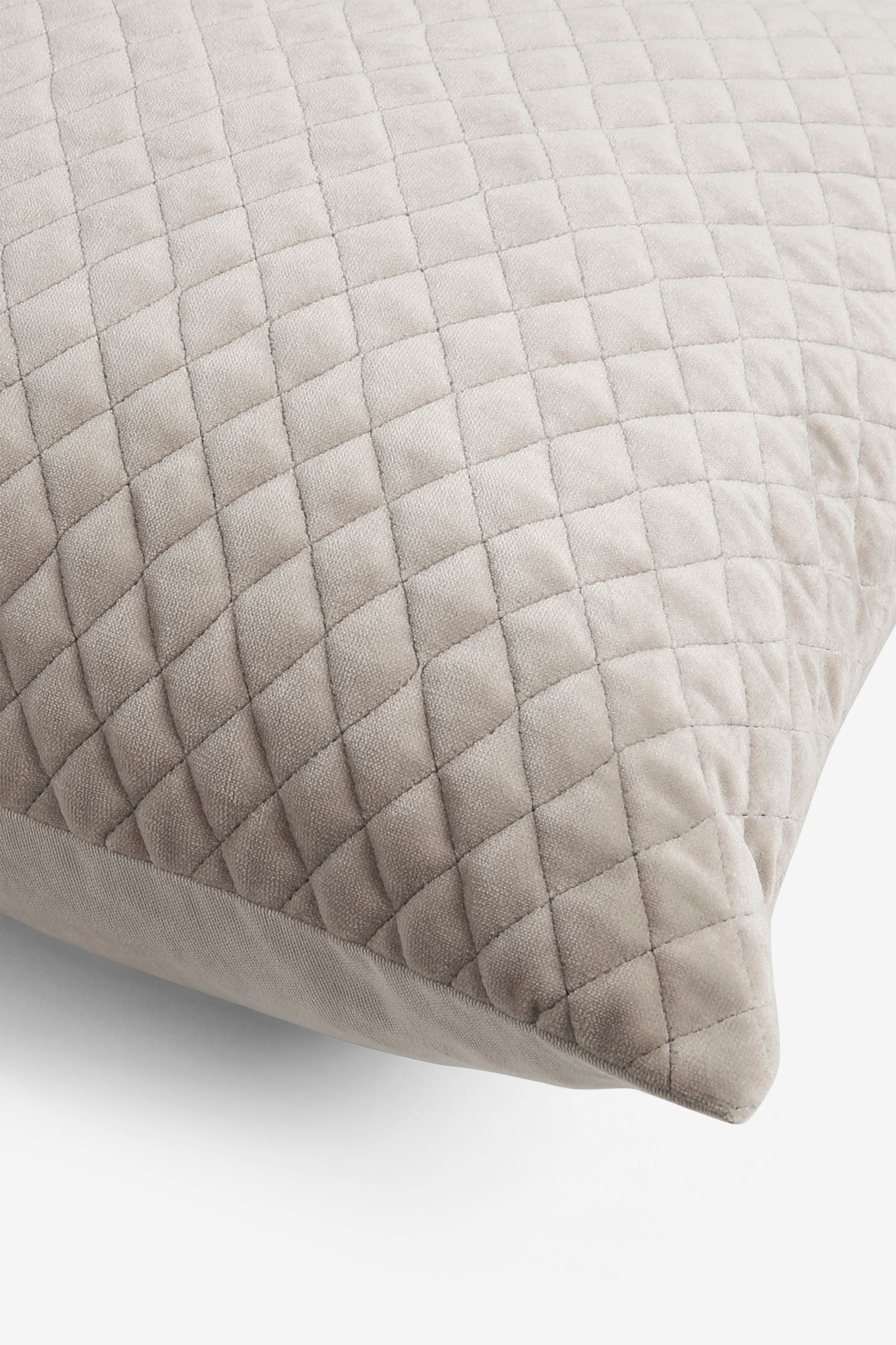 Velvet Quilted Hamilton Cushion Square