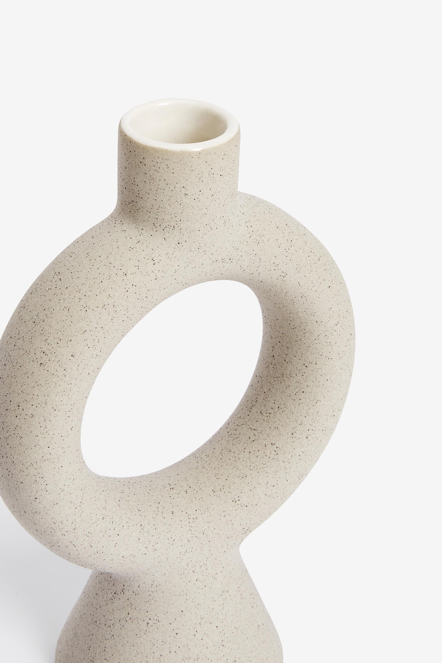 Sculptural Ceramic Candlestick