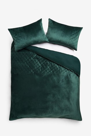 Hamilton Velvet Duvet Cover And Pillowcase Set