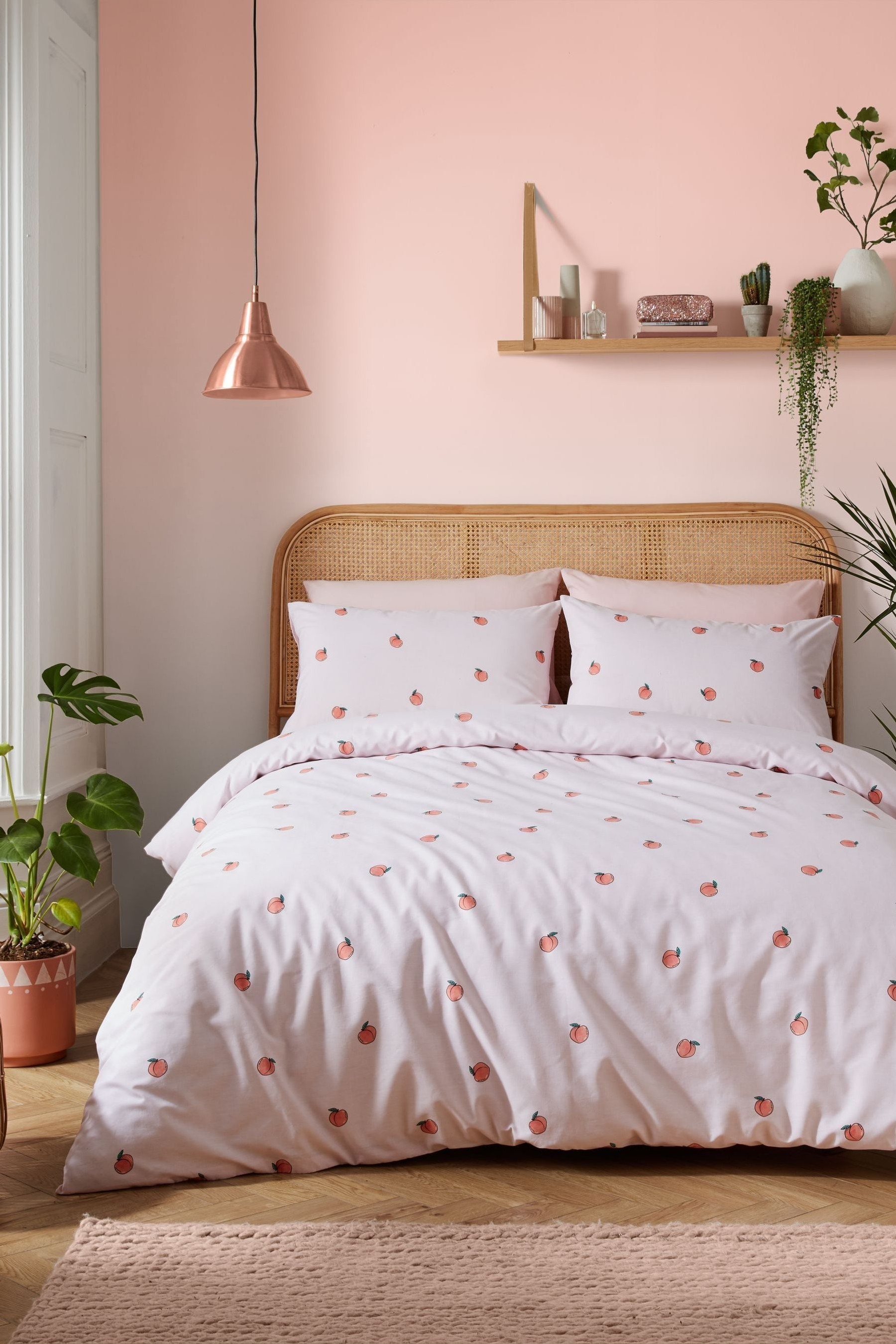 Skinnydip Peachy Duvet Cover and Pillowcase Set