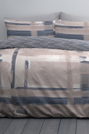 Know Stamford Reversible Check Duvet Cover And Pillowcase Set