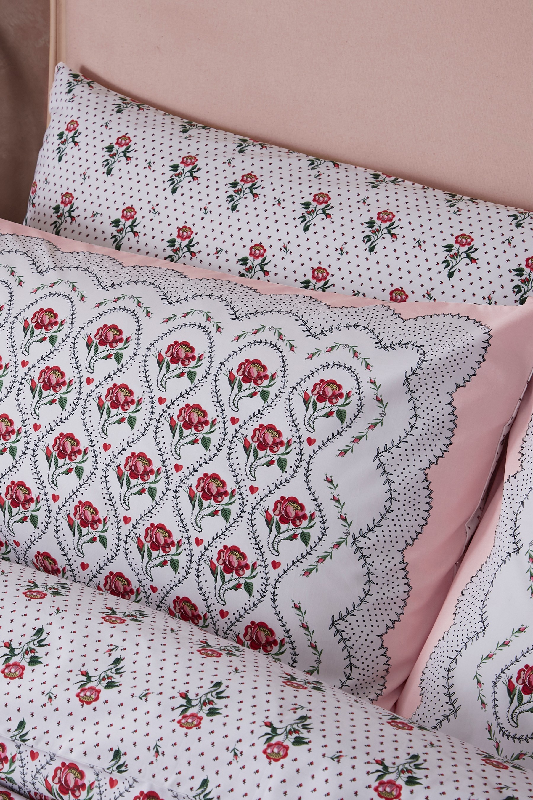 Cath Kidston Cherished Duvet Cover and Pillowcase Set