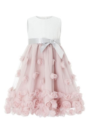 Monsoon Pink Baby Ianthe Dress