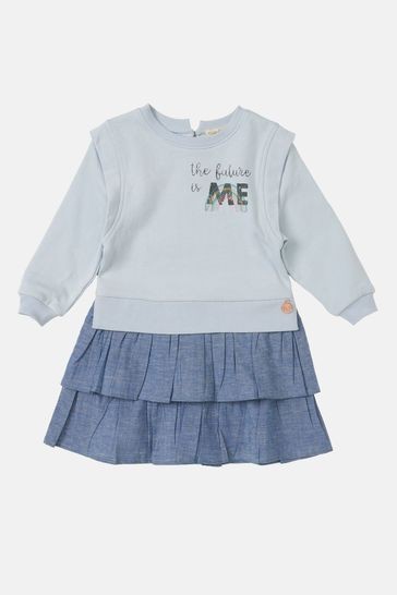 Angel & Rocket Blue Tara Sweat Rara Dress