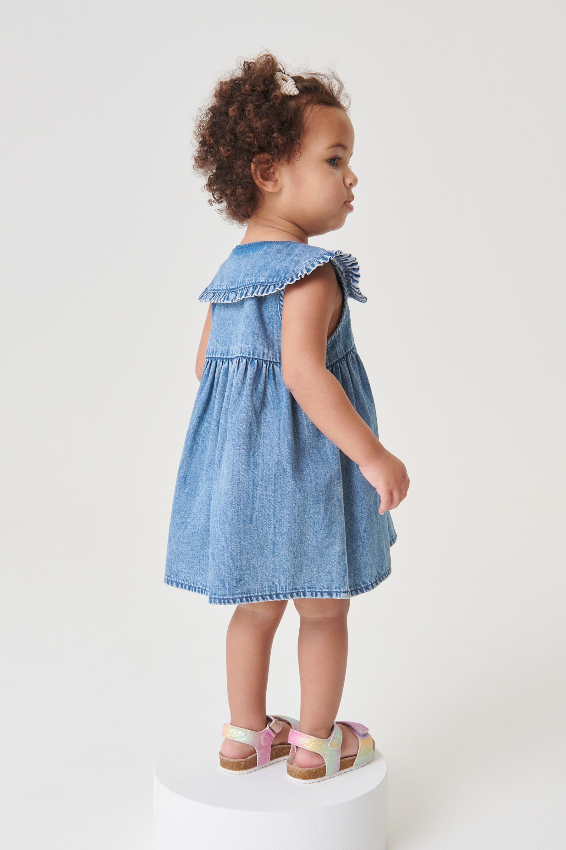 Sleeveless Collar Dress (3mths-8yrs)