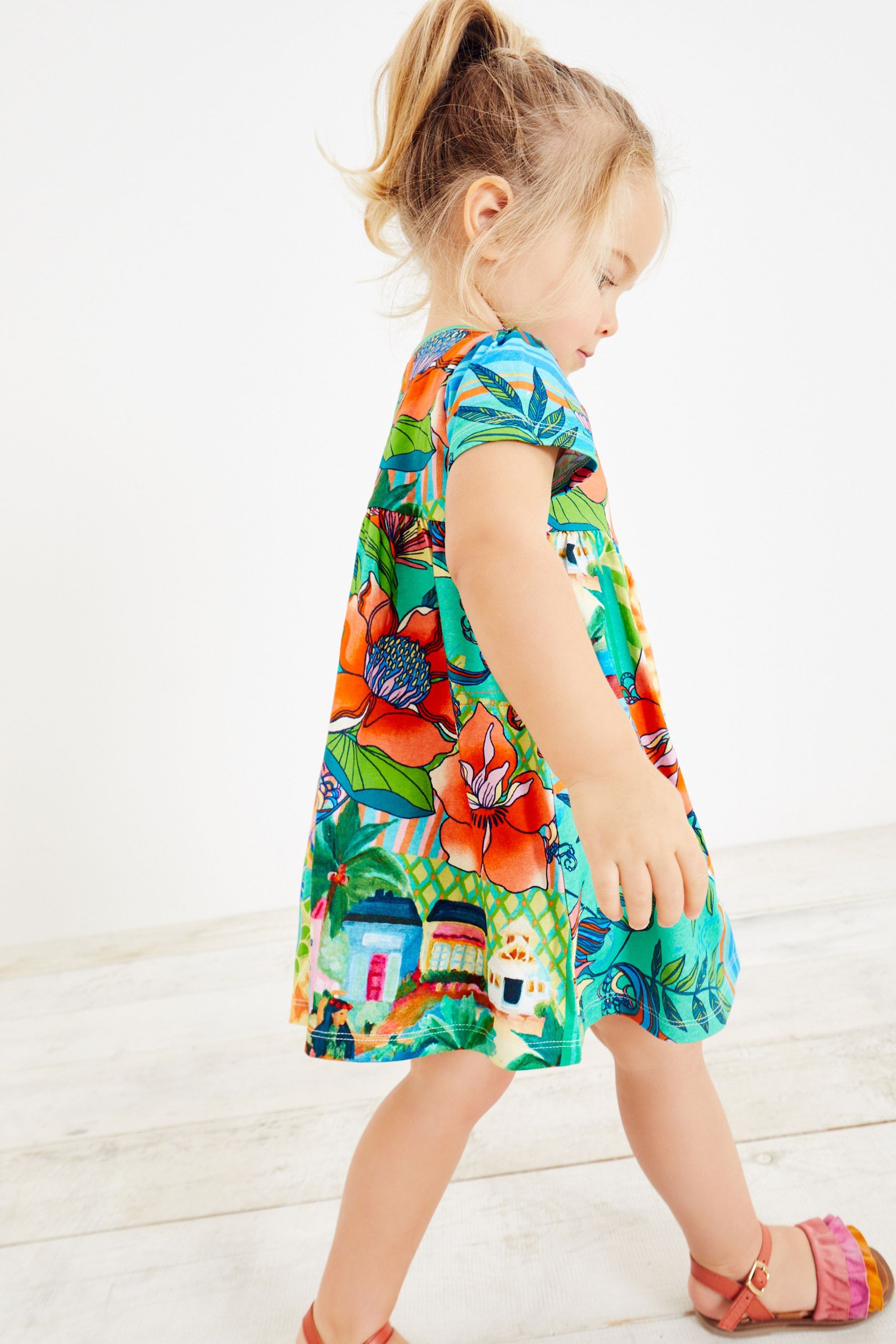 Short Sleeve Jersey Dress (3mths-7yrs)