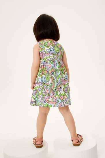 Textured Cotton Dress (3mths-8yrs)