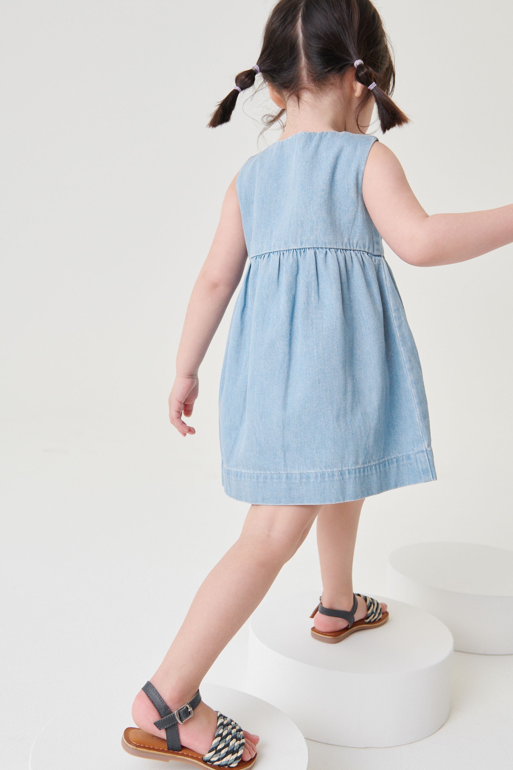 Cotton Sleeveless Dress (3mths-8yrs)