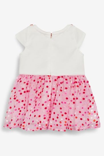 Baker by Ted Baker Spot Flock Dress