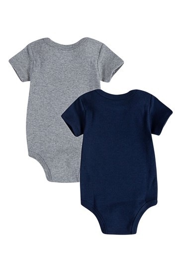 Levi's® Grey Two Pack Batwing Bodysuits