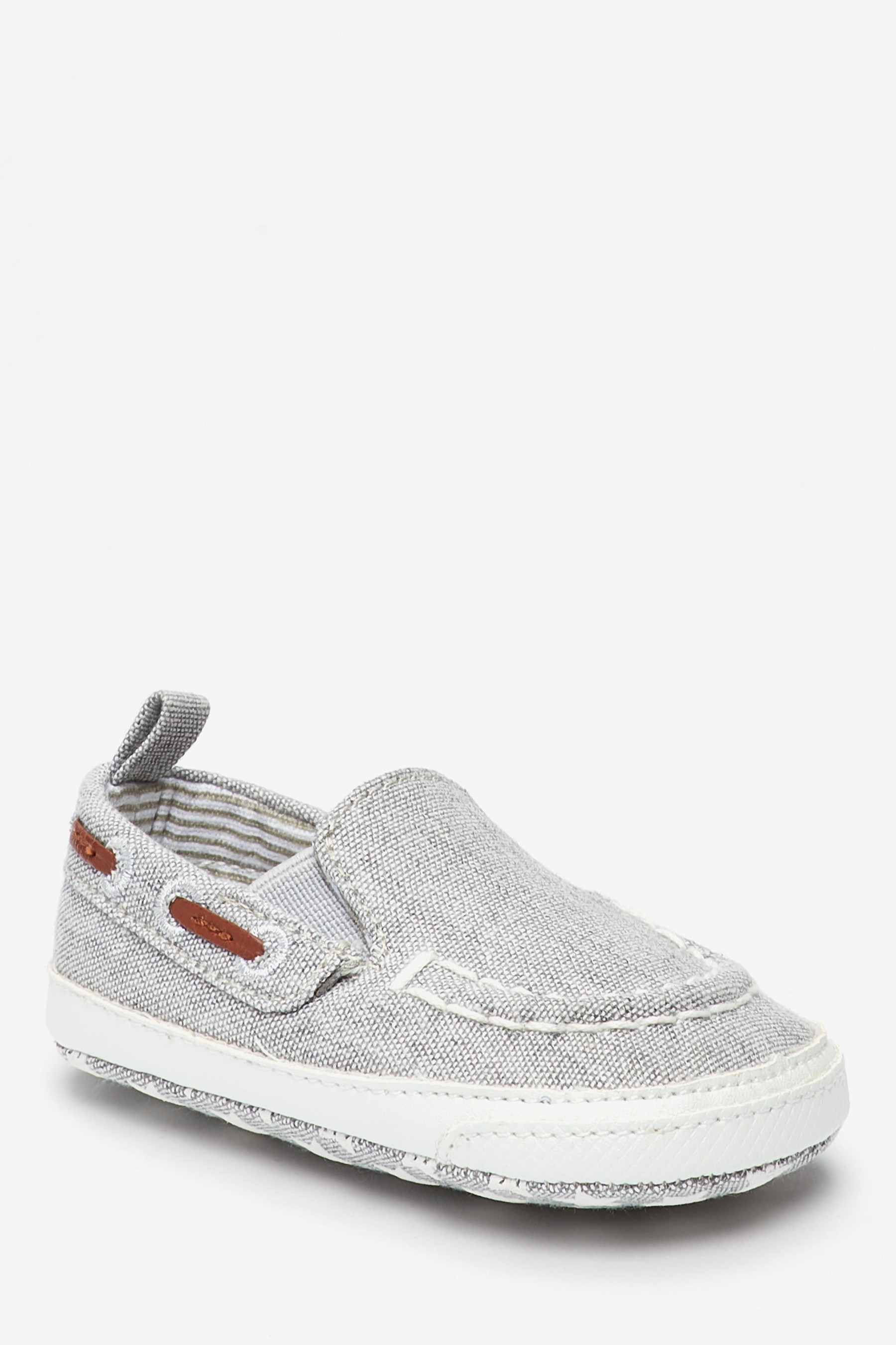 Baby Pram Slip-On Boat Shoes (0-24mths)