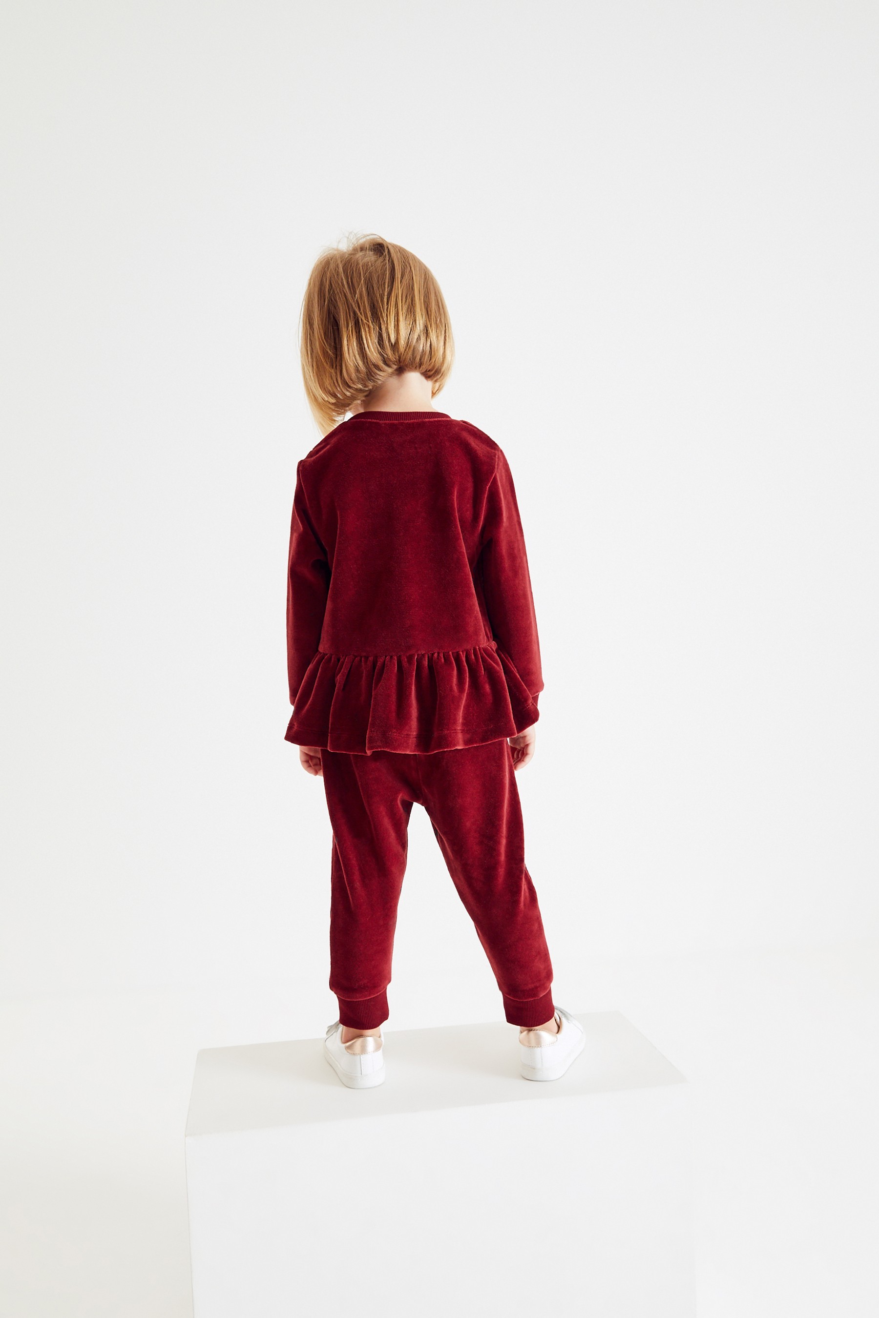 Peplum Velour Set (3mths-7yrs)