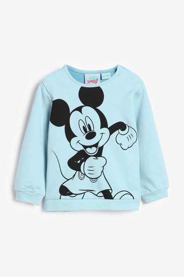 Disney Blue Mickey Mouse Sweatshirt And Joggers Set