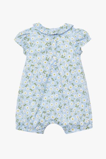 Trotters London Little Catherine Blue Daisy Romper