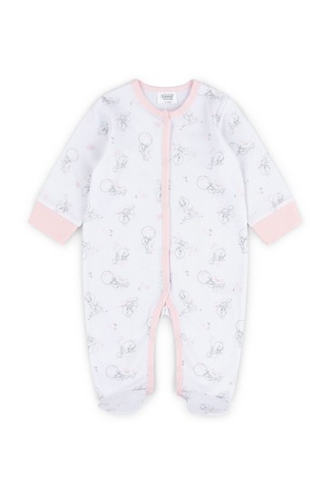 Looney Tunes White Tweety Sleepsuit, Bodysuit And Bib Set