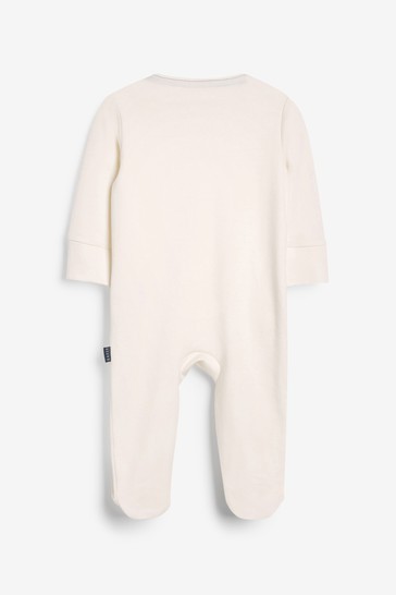 Baker by Ted Baker White Born in 2022 Sleepsuit