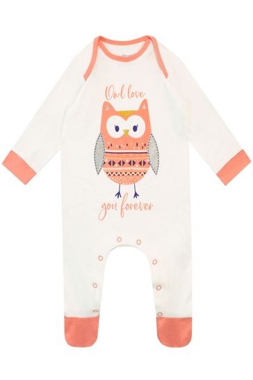 Harry Bear Nighttime Owl Sleepsuit