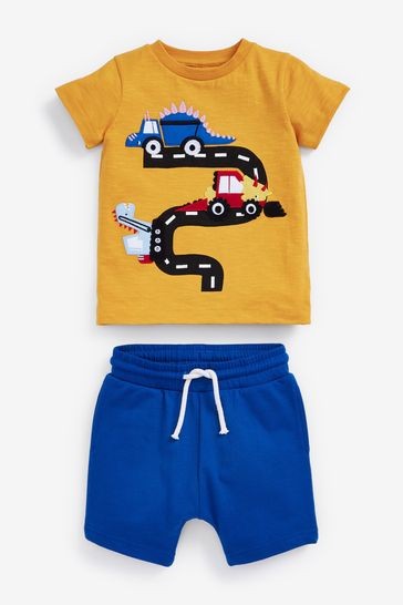 4 Pack T-Shirt and Short Set (3mths-7yrs)