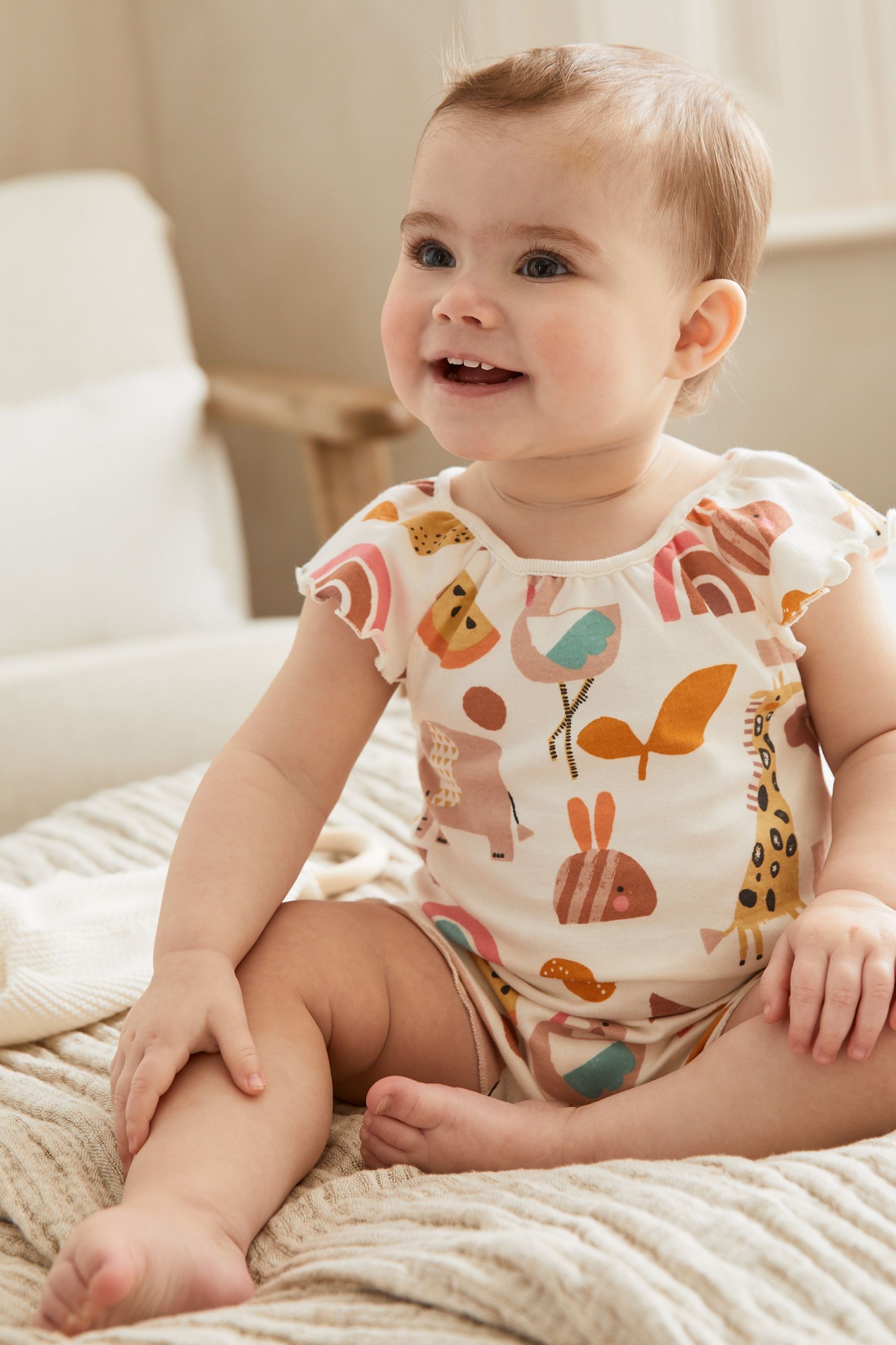 3 Pack Rompers (0mths-3yrs)