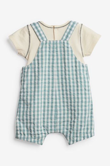 2 Piece Dungarees And Bodysuit Set (0mths-2yrs)