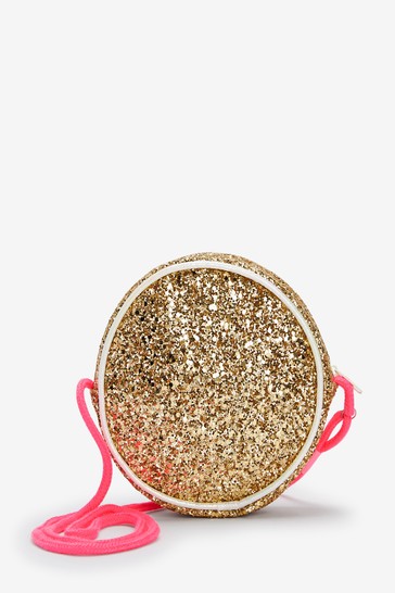 Initial Glitter Bag