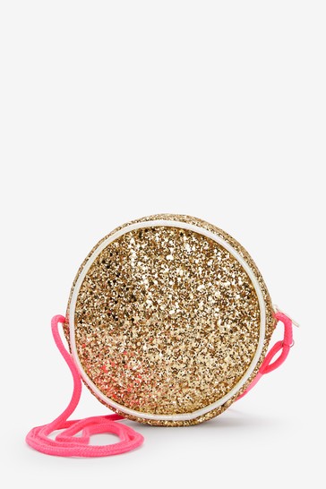 Initial Glitter Bag