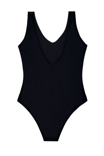 Hype. Black Script Swimsuit