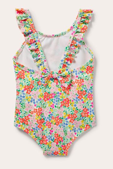 Boden Blue Pretty Bow Back Swimsuit