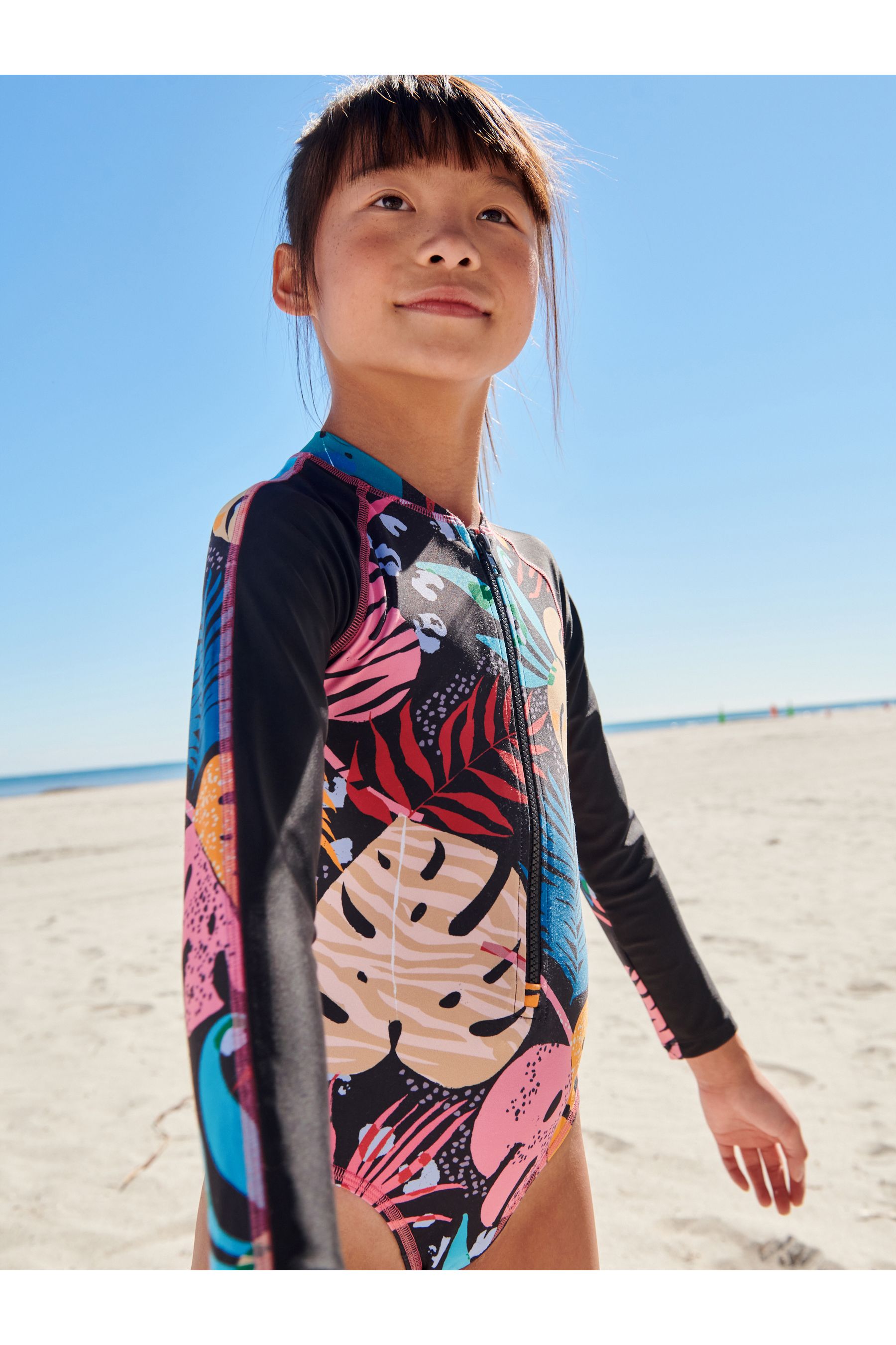 Long Sleeved Swimsuit (3-16yrs)