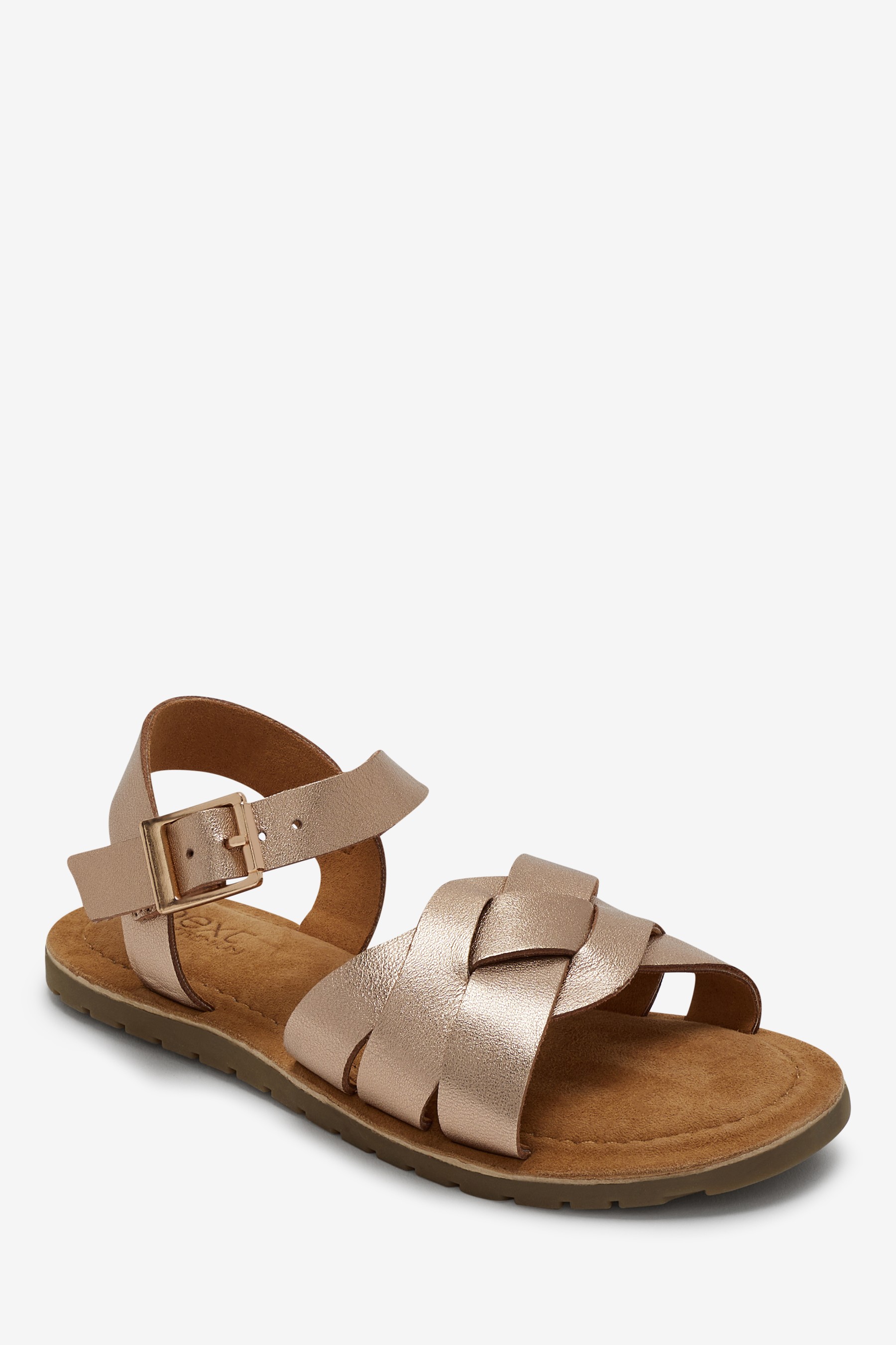 Premium Woven Leather Sandals Standard Fit (F)